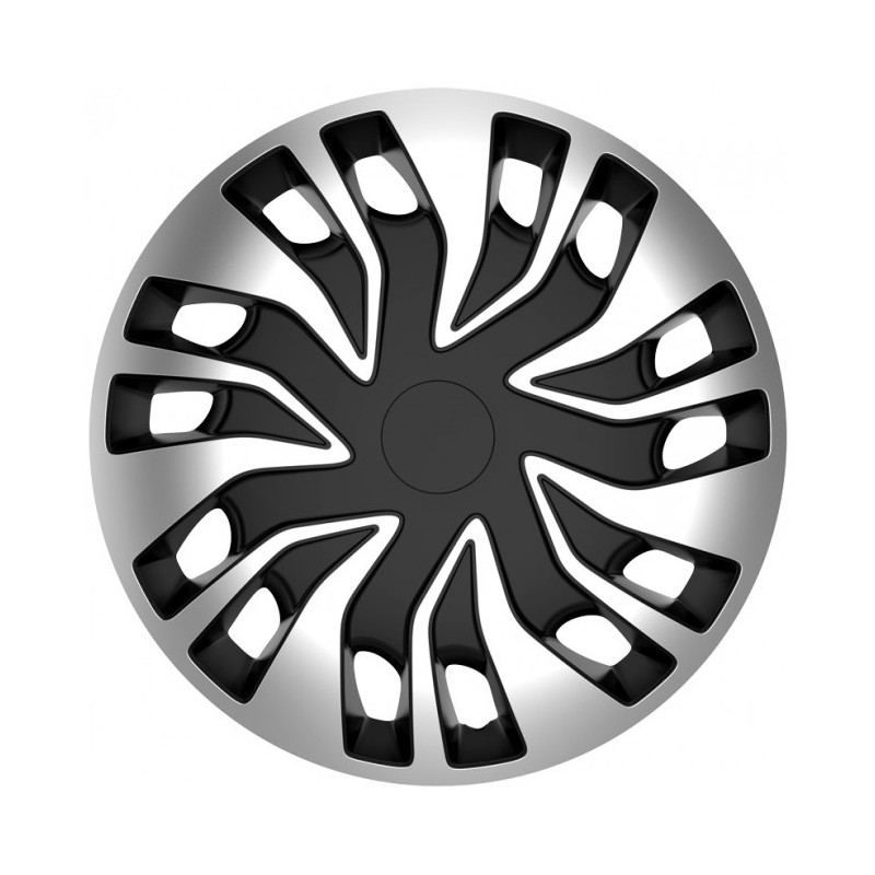 Juego tapacubos Furgoneta Van 16 quot  Plata negro