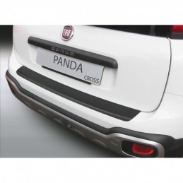 Protector parachoques abs Fiat Panda S Cross 2012  Negro
