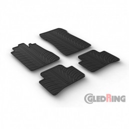 Alfombras de goma Mercedes C Klasse W202 1993 2000