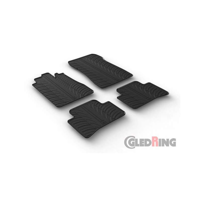Alfombras de goma Opel Insignia Sedan 2017 