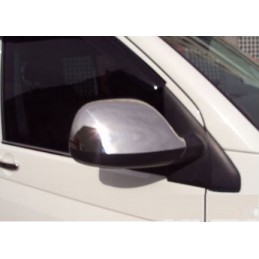 CUBRE ESPEJOS ACERO INOX VW TRANSPORTER T6 MULTIVAN CARAVE 2016 