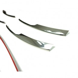 CUBRE PARRILLAS PARACHOQUES ACERO INOXIDABLE VW T6 Transporter 2