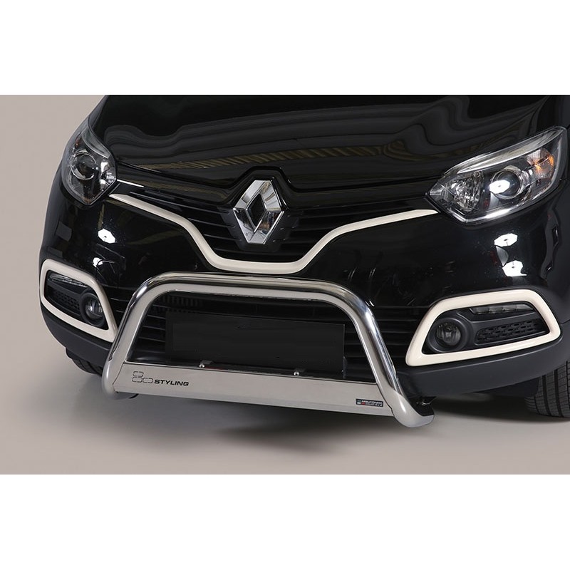 DEFENSA DELANTERA INOX RENAULT CAPTUR 2013  O63mm