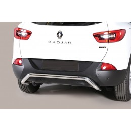 Protector de paragolpes trasero Renault Katjar 2015  en tubo ino