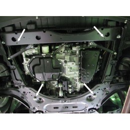 Protector carter y caja de cambios Renault Katjar 2015  en acero