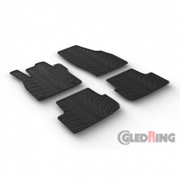 Alfombras de goma Seat Ibiza 6F 5p 2017   Negras
