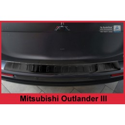 PROTECTOR PARACHOQUES ACERO INOXIDABLE NEGRO MITSUBISHI OUTLANDE