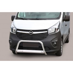 Defensa central inox O63mm Opel Vivaro 2014  con traviesa Homolo