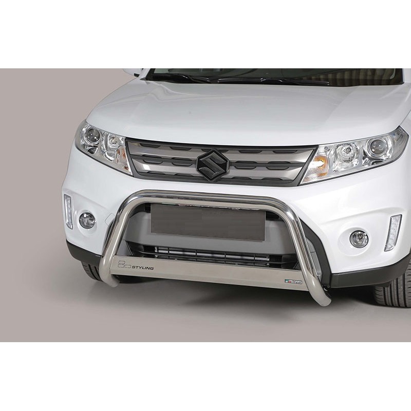 Defensa central inox O63mm Suzuki Vitara 2015  con traviesa Homo