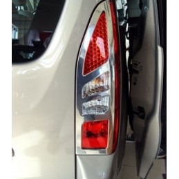 Marcos pilotos acero inoxidable Peugeot Partner Tepee 2012 