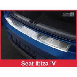 Protector parachoques acero inoxidable Seat Ibiza 6J 5P Facelift