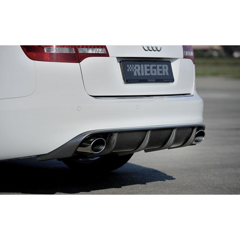 Difusor trasero Audi A6 4F 08 11 RIEGER   colas RS