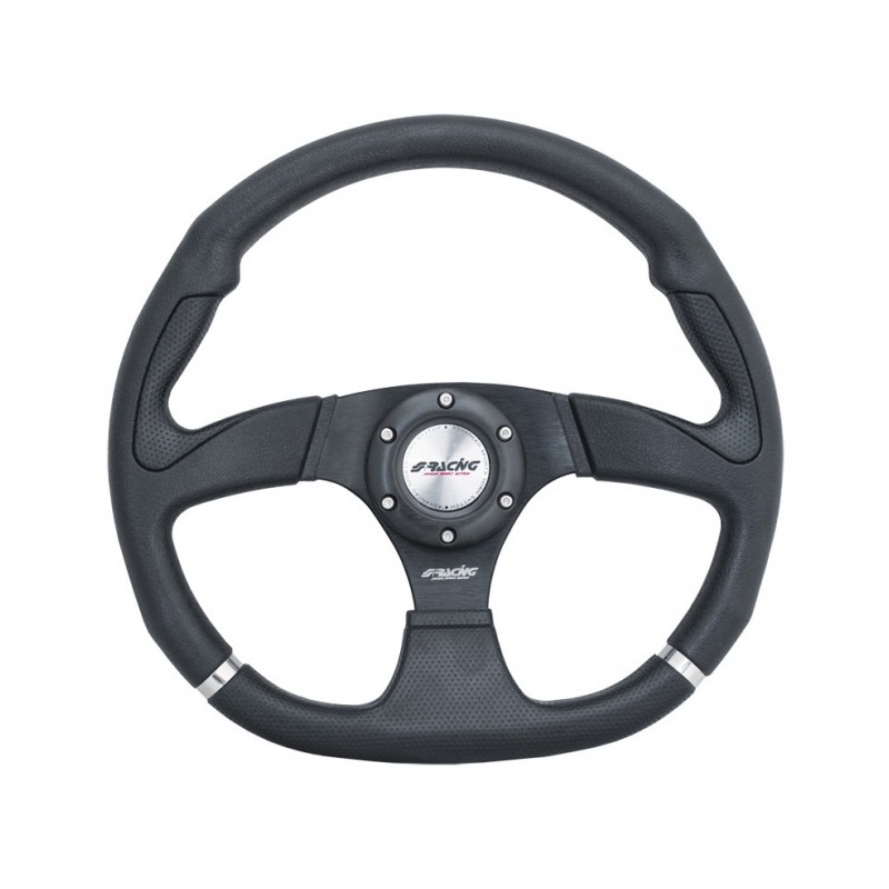 Volante deportivo Simoni Racing Sportstrip Corte 350mm   Negro