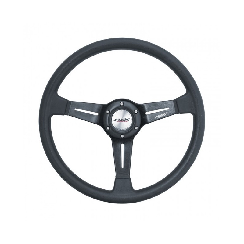 Volante deportivo Simoni Racing Sportstick Batalla 350mm   Negro