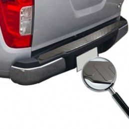 PROTECTOR PARACHOQUES TRASERO ACERO INOXIDABLE NISSAN NAVARA 201