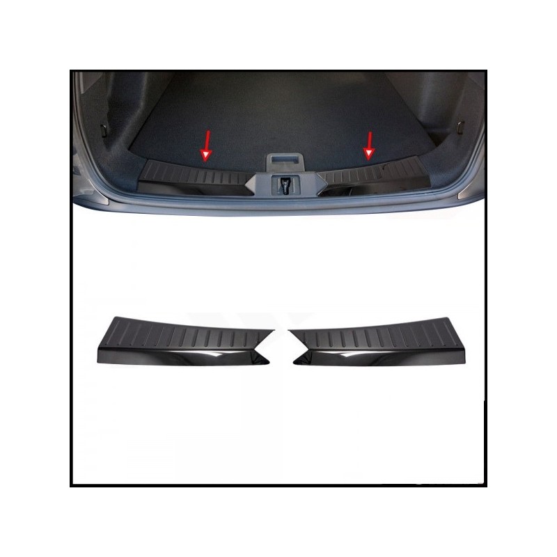 PROTECTOR MALETERO INTERIOR ACERO INOXIDABLE FORD KUGA 2013  NEG