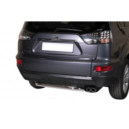 Protector de paragolpes trasero Mitsubishi Outlander 12 15 tubo 