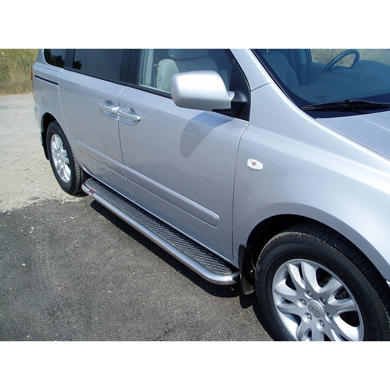 Estribos ROMIK CLASSIC Mitsubishi Outlander 12 15 en plataforma
