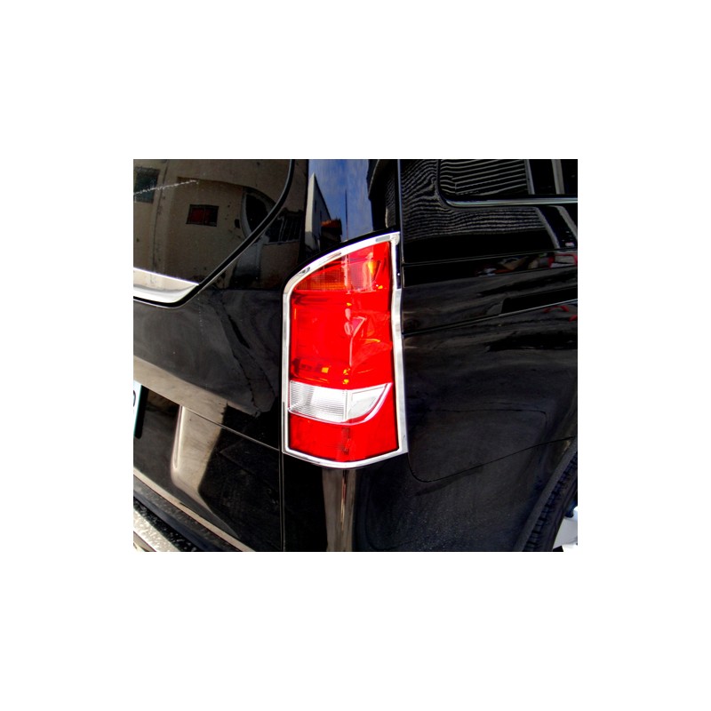 MARCO CROMADOS PILOTOS TRASEROS MERCEDES CLASE V  VITO W447 2014
