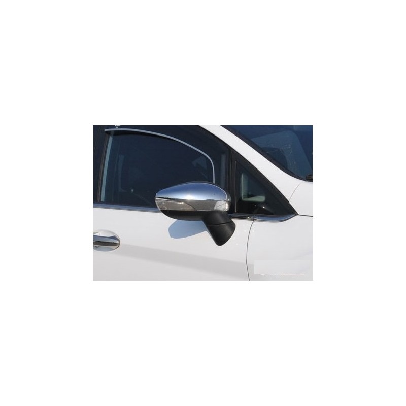 CUBRE RETROVISORES ACERO INOXIDABLE FORD B MAX 2012 