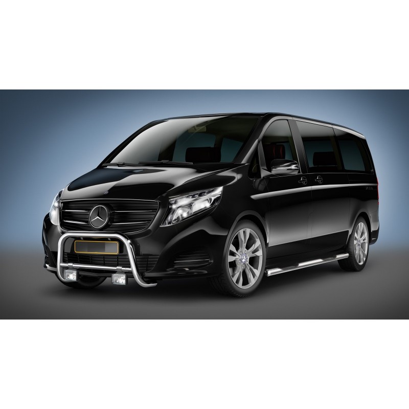 Defensa Delantera Central Baja Inox O60mm Mercedes Vito clase V 