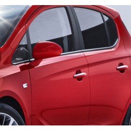 CUBRE MARCO VENTANA ACERO INOXIDABLE OPEL CORSA E 2015 