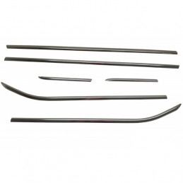 CUBRE MARCO VENTANA ACERO INOXIDABLE OPEL CORSA E 2015 