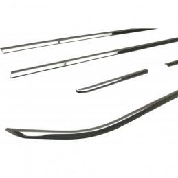 CUBRE MARCO VENTANA ACERO INOXIDABLE OPEL CORSA E 2015 