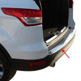 PROTECTOR PARACHOQUES TRASERO ACERO INOXIDABLE FORD KUGA II 2017
