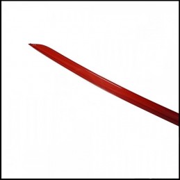 CUBRE PARRILLAS CROMADOS INOXIDABLE RENAULT CLIO IV 2012  ROJO