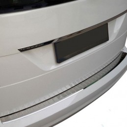 PROTECTOR PARACHOQUES TRASERO ACERO INOXIDABLE VW CADDY 2015 
