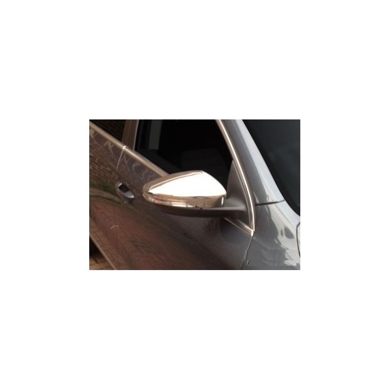 CUBRE RETROVISORES EN ACERO INOXIDABLE VW PASSAT B7 2010 