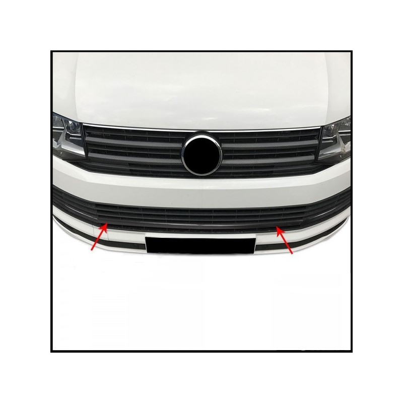CUBRE PARRILLA INFERIOR CARBONO VW T6 2015  CARAVELLE