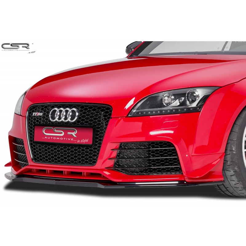 ESPADA PARACHOQUES DELANTERO TUNING AUDI TT RS 8J 09 15 NEGRO