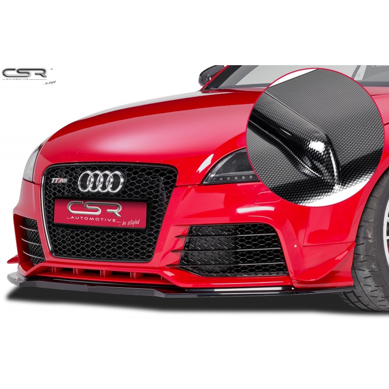ESPADA PARACHOQUES DELANTERO TUNING AUDI TT RS 8J 09 15 CARBONO