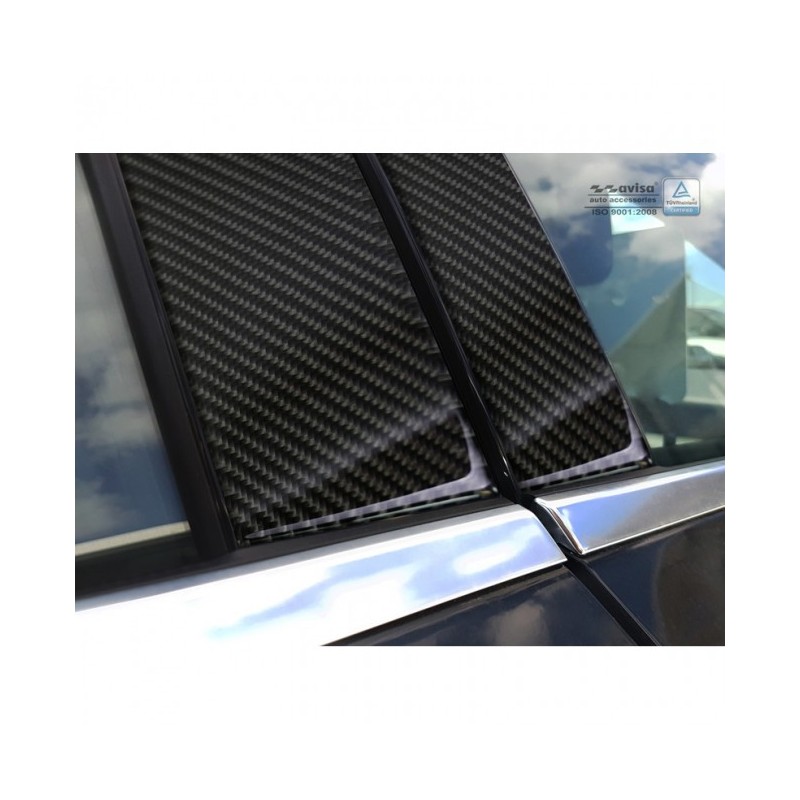 MONTANTE VENTANA MERCEDES CLASE A W176 2015  CARBONO NEGRO
