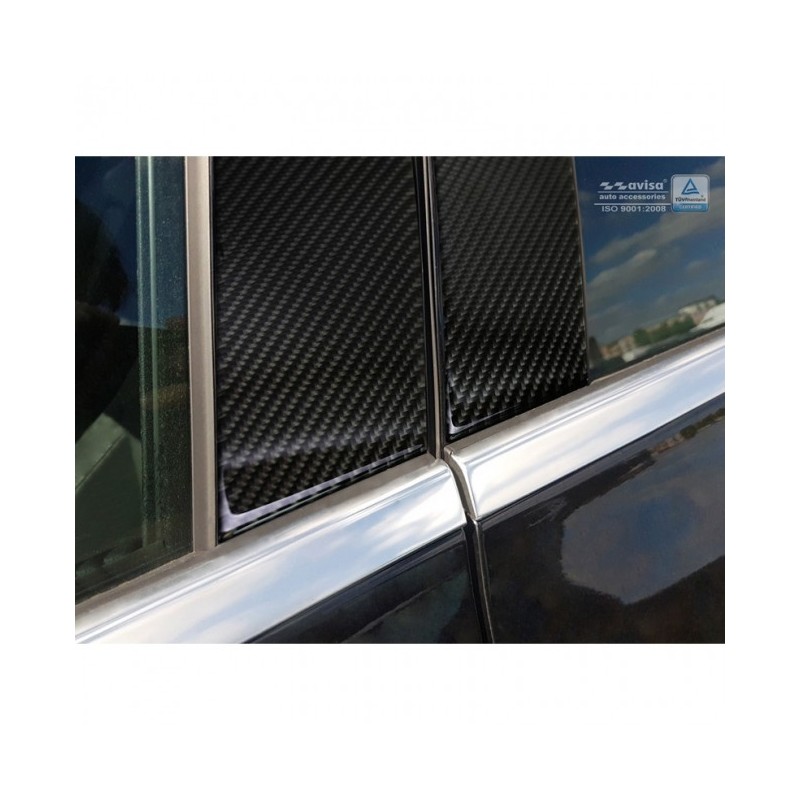 MONTANTE VENTANA MERCEDES CLASE C W205 SEDAN 2014  CARBONO NEGRO