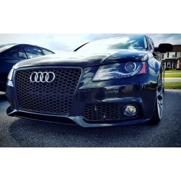 Kit 3 parrillas Audi A4 B8 07  negra tipo RS4