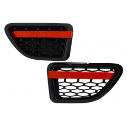 KIT PARRILLA CENTRAL LATERALES RANGE ROVER SPORT 05 09 ROJA