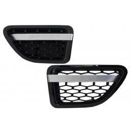 KIT PARRILLA CENTRAL LATERALES RANGE ROVER SPORT 05 09 NEGRA