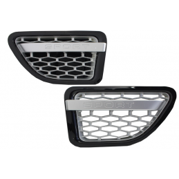 KIT PARRILLA CENTRAL LATERALES RANGE ROVER SPORT 05 09 NEGRA