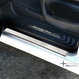 UMBRALES DE PUERTA ACERO INOXIDABLE MERCEDES VITO W447 CLASE V 2