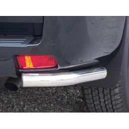 PROTECTORES INFERIORES TRASEROS INOX TOYOTA LAND CRUISER J150 5P