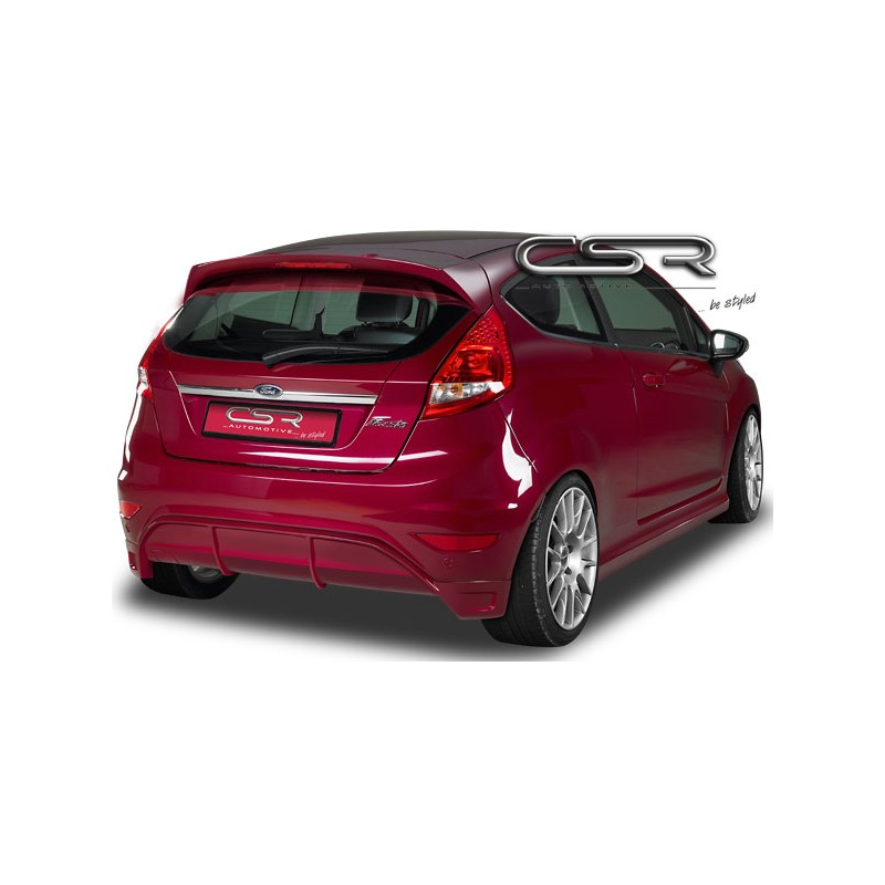 SPOILER PARACHOQUES TRASERO FORD FIESTA 2012  3 PUERTAS
