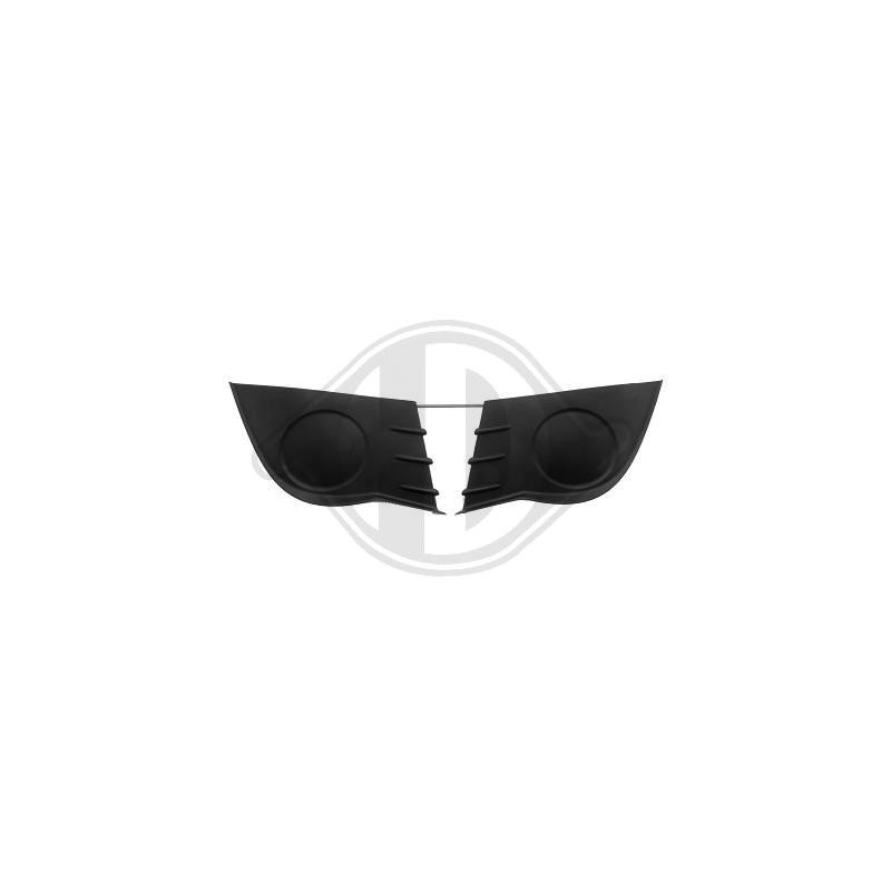 JUEGO REJILLAS TAPA FAROS NIEBLAS RENAULT CLIO 05 09