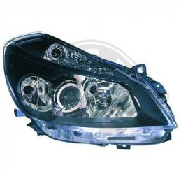 FARO DELANTERO DERECHO RENAULT CLIO 05 09 CON LUZ CURVA