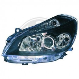 FARO DELANTERO IZQUIERDO RENAULT CLIO 05 09 CON LUZ CURVA