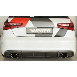 ANADIDO FALDON TRASERO AUDI A3 8V 3 5 PTAS S LINE CARBON LOOK