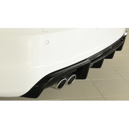 ANADIDO FALDON TRASERO AUDI A3 8V 3 5 PTAS S LINE NEGRO BRILLO