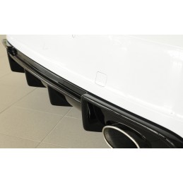 ANADIDO FALDON TRASERO AUDI A3 8V 3 5 PTAS S LINE NEGRO BRILLO